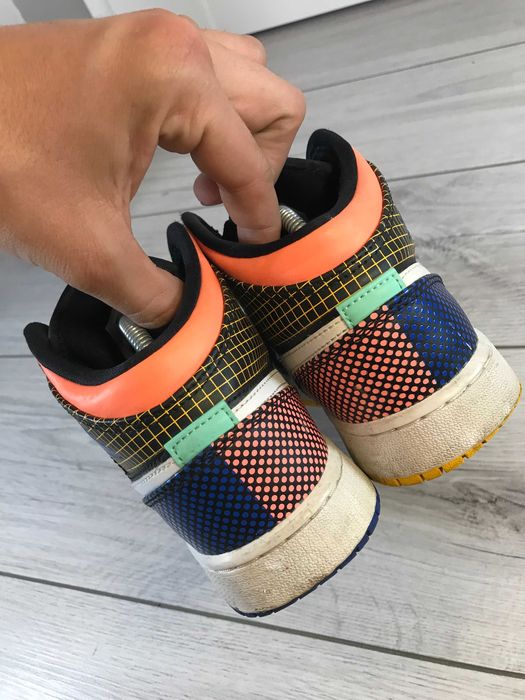 Buty Jordan 1 Mid Multi Color Grid rozm. 36,5