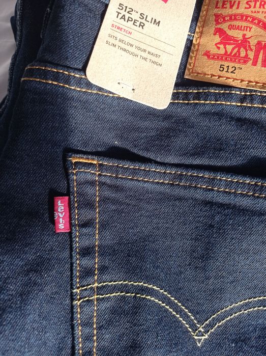 Spodnie jeans Levi's Strauss pełna rozmiarówka oryginał plus paragon
