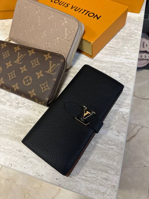 Гаманець жіночий Louis Vuitton кошелек женский повний комелект бутика преміум шкіра люкс сегмент