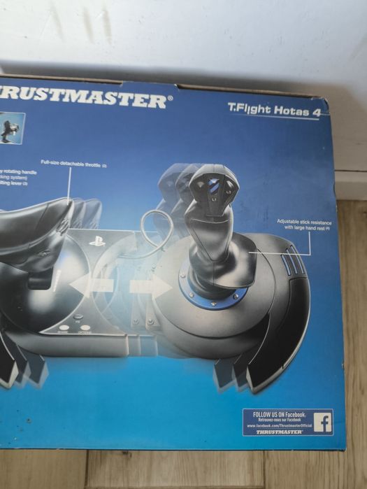 Joystick Trustmaster T.Flight Hotas PC PS4 PS5 Novo