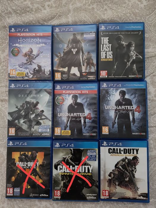 PS4 Games - Call of Duty, Uncharted, The Last of Us, The Division64551140532995120