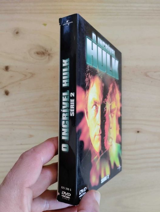O Incrível Hulk - 2ª Temporada completa, 22 episódios em 6 DVD's