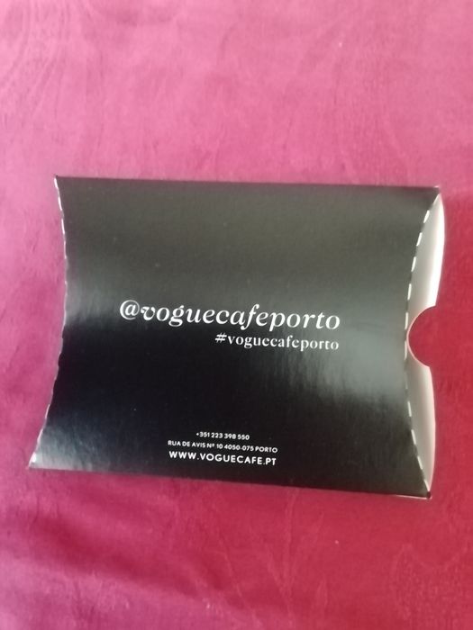 Porta máscara Vogue Café