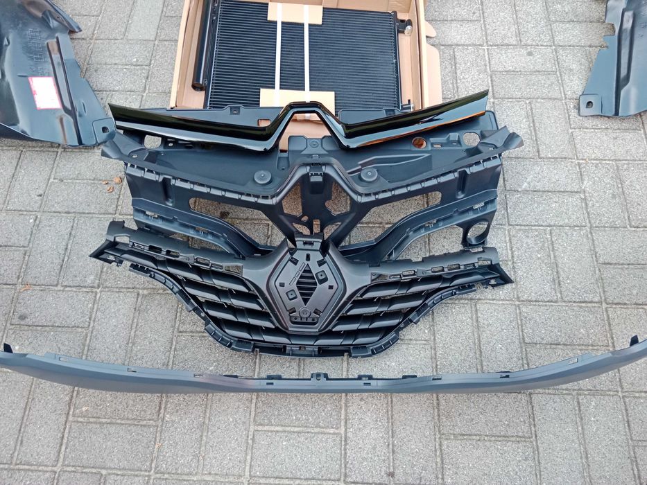 RENAULT CAPTUR maska błotniki zderzak lampy pas belka NOWE