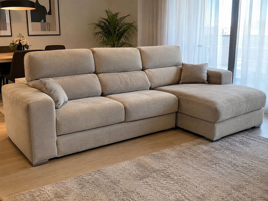Sofá que faz de cama para sala