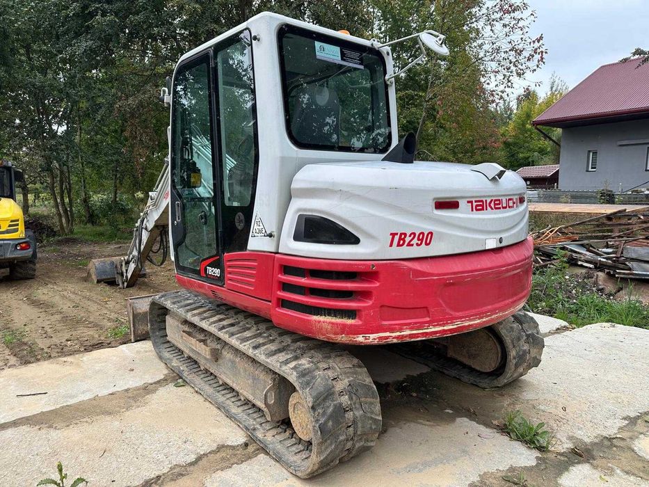 Takeuchi TB290 o wadze 8,5t rok 2014, tylko 3500mtg