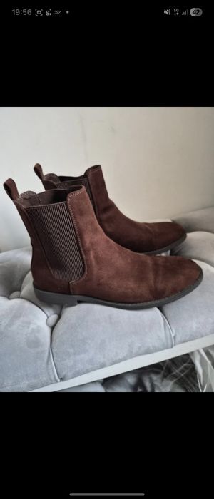 Botki brązowe roz 38