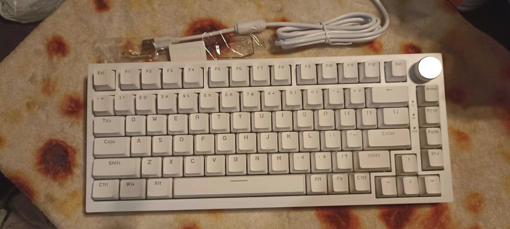 Klawiatura Mechaniczna Ajazz AK820 Biała