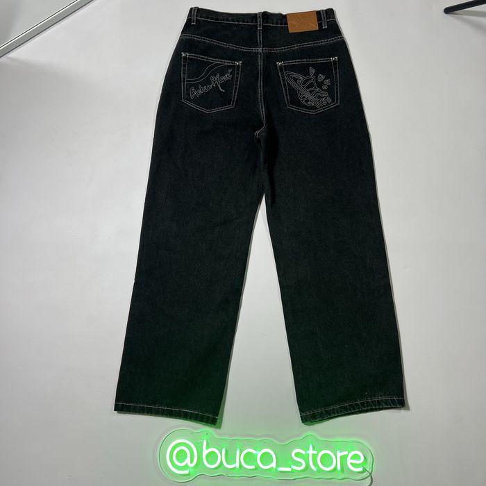 Джинси Broken Planet Baggy S-XL бегі джинси брокен пленет широкі штани