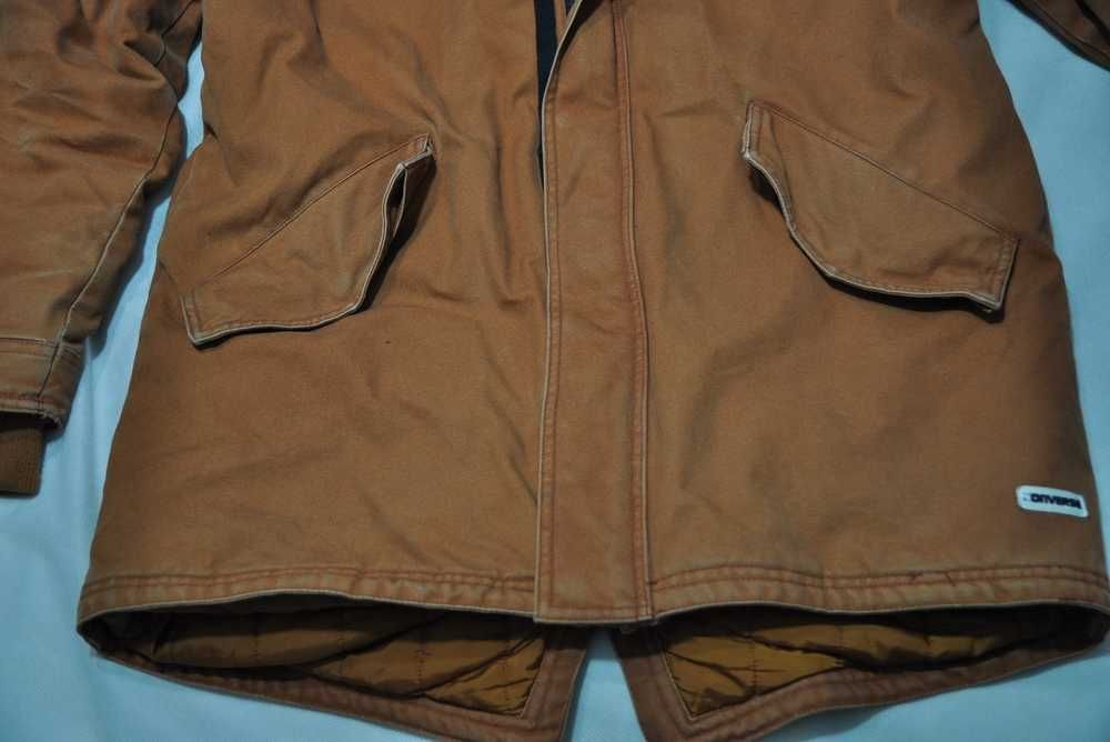 CONVERSE PRIMALOFT L męska kurtka zimowa długa  parka sz3v1