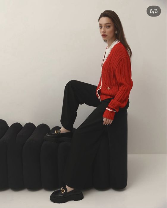 Кардиган червоний CHER17