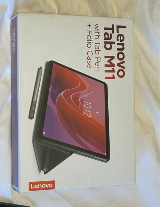 Lenovo Tab M11 + Pen + Capa Folio — Como Novo