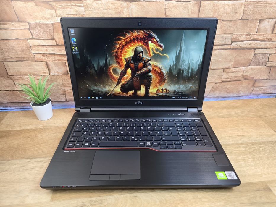 Ігровий ноутбук Fujitsu H7510 i7 10850H, відео 4гб