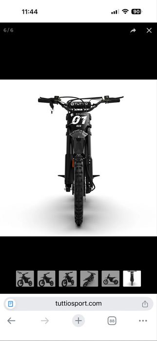 Moto Electrica Tuttio Dirt Sport