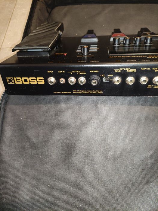 Boss GT 100 Processador de efeitos para guitarra