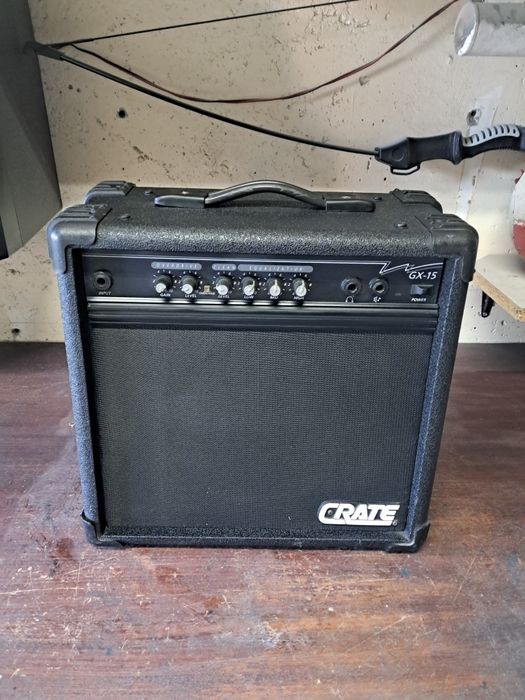 Amplificador de guitarra crate gx15