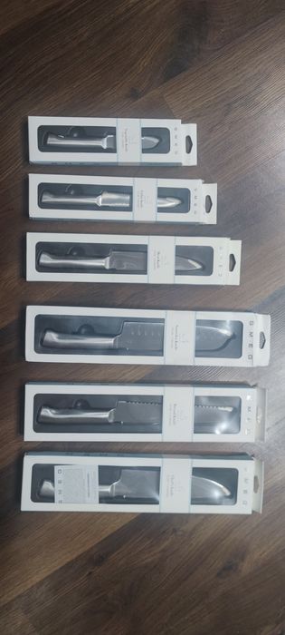 Zestaw noży kuchennych noże kuchenne SMEG