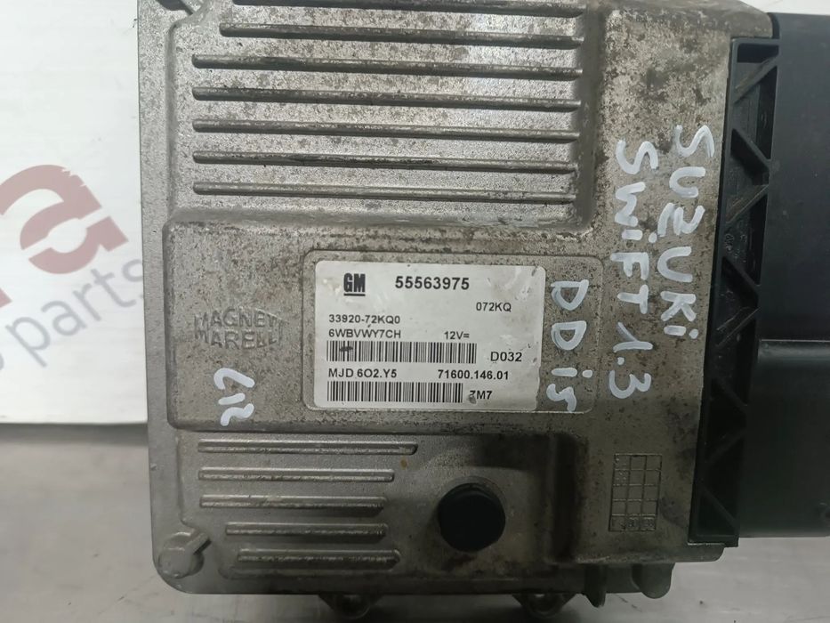 UNIDADE / CENTRALINA DO MOTOR SUZUKI SWIFT 1.3DDIS 55563975 MJD602Y5