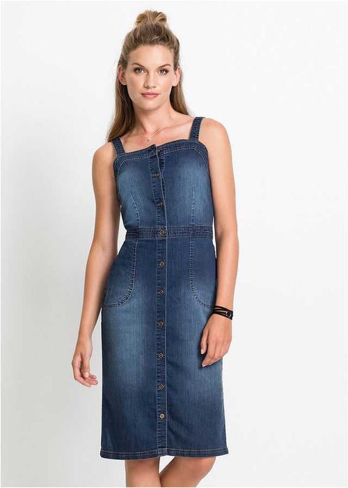 Джинсовий сарафан Bonprix