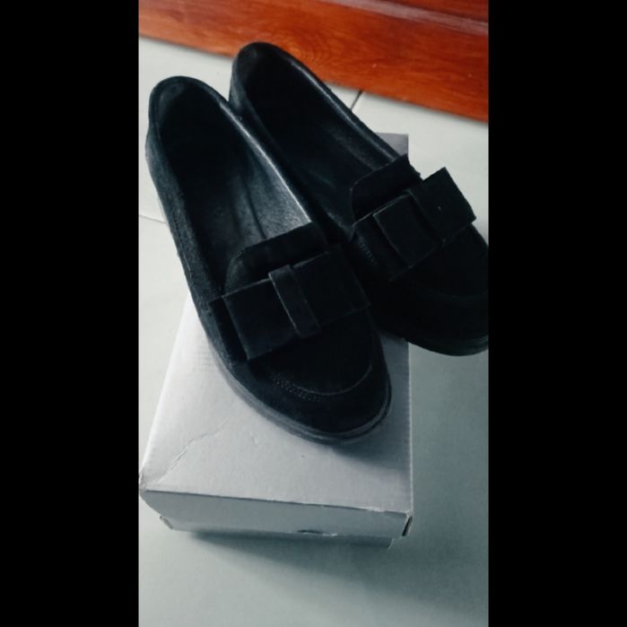 Замшеві жіночі туфлі