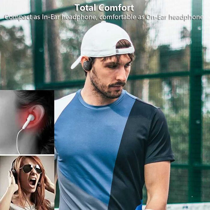 Słuchawki bezprzewodowe z Radiem  na Kartę Nauszne zauszne Bluetooth