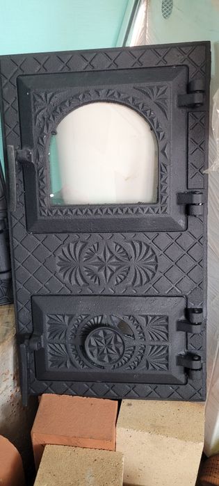 Дверцы чугунные топочные , поддувальные ,спаренные , плиты для печей