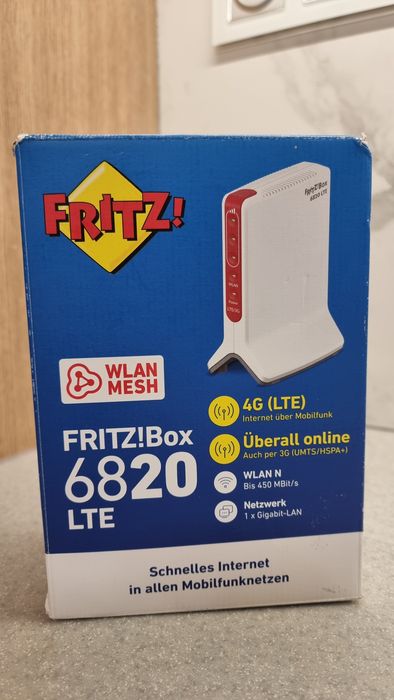 Маршрутизатор AVM FRITZ!Box 6820 LTE (20002906)Бездротовий маршрутизат