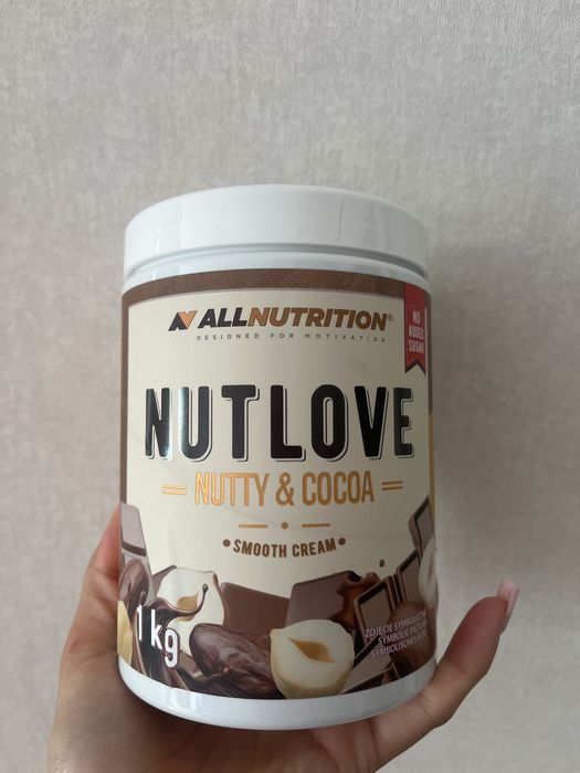 Krem nutlove orzechowy nutty & cocoa allnutrition sfd