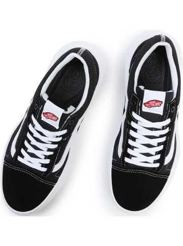 Skórzane sneakersy w kolorze czarnym Vans