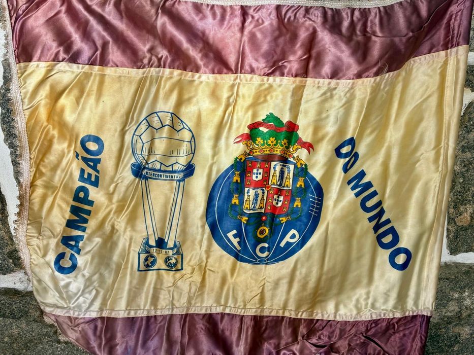 Lote de 4 Bandeiras antigas do FC do Porto