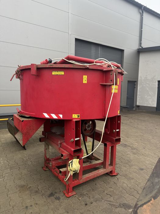 Mieszalnik do betonu / zapraw – stan bardzo dobry, elektryczny