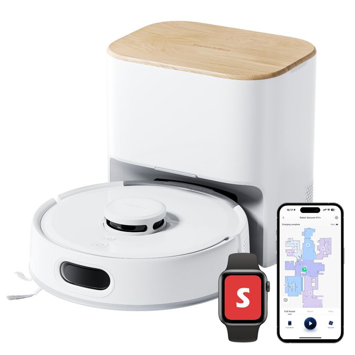 Robot sprzątający SwitchBot K11+ Mop Stacja 6000Pa Matter Apple Home