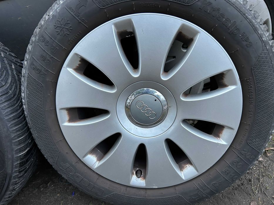 Felgi z oponami zimowymi 16 '' audi a4 b6 b7 a6 c6