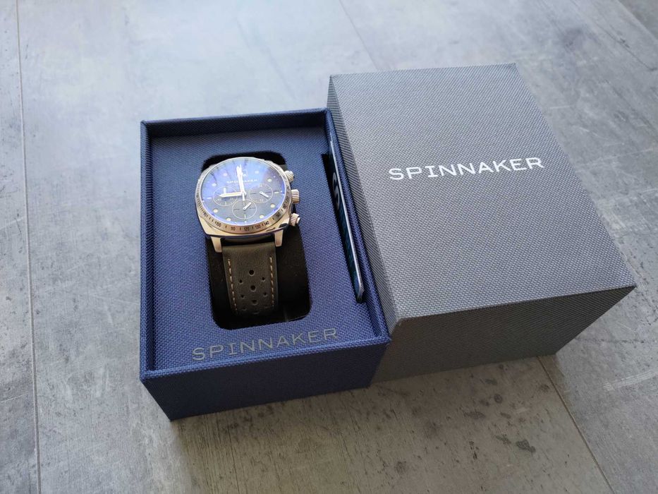 Spinnaker Hull Chronograph jak nowy MecaQuartz Seiko VK73 jak nowy