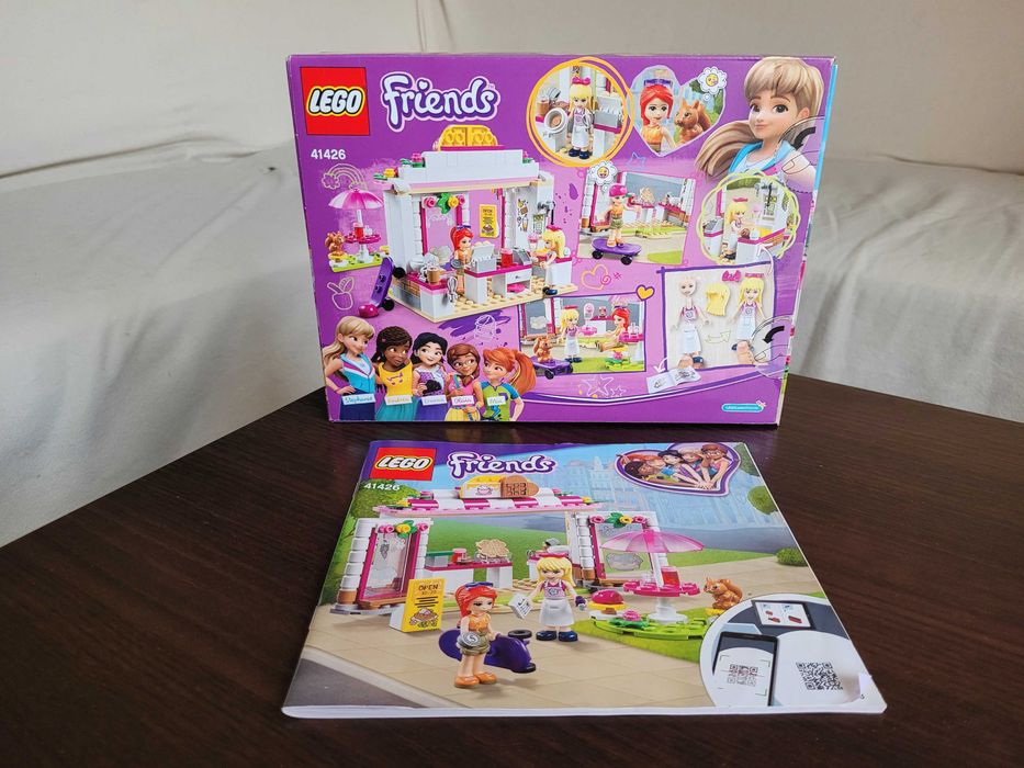 Klocki Lego Friends Parkowa kawiarnia w Heartlake City 41426 Pudełko