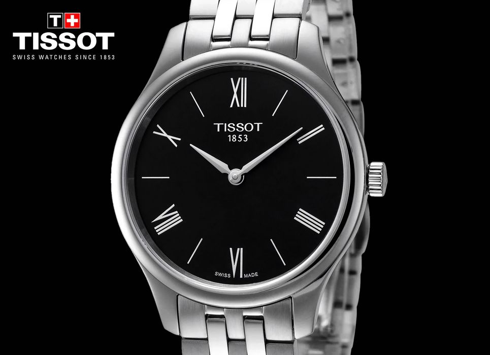 Жіночий швейцарський годинник Tissot Tradition 5.5 Lady T063.209.11.058.00 31 мм Sapphire Swiss Made