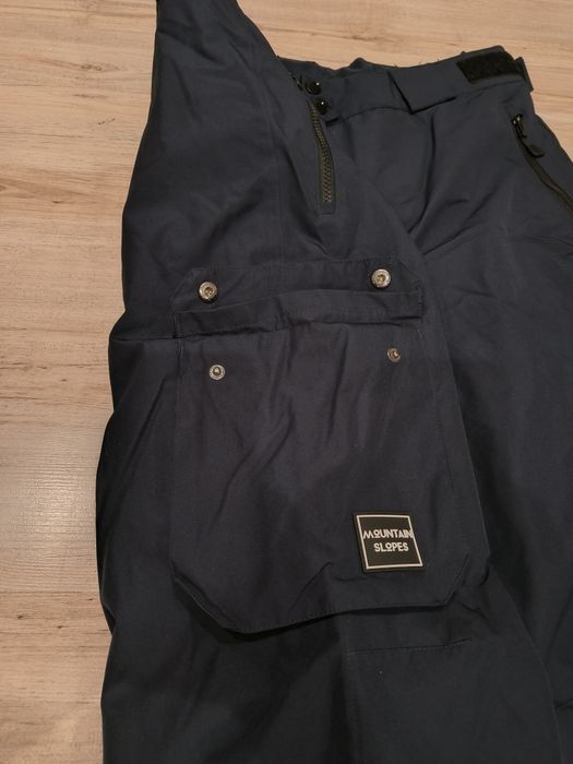 Granatowe spodnie zimowe Crivit