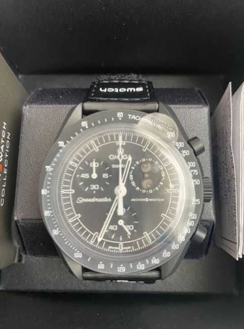 Swatch X Omega Bioceramiczny zegarek Moonswatch Mission To Moonphase