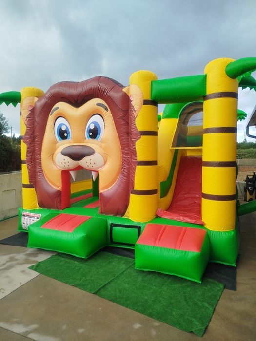 Insuflável em lona novos