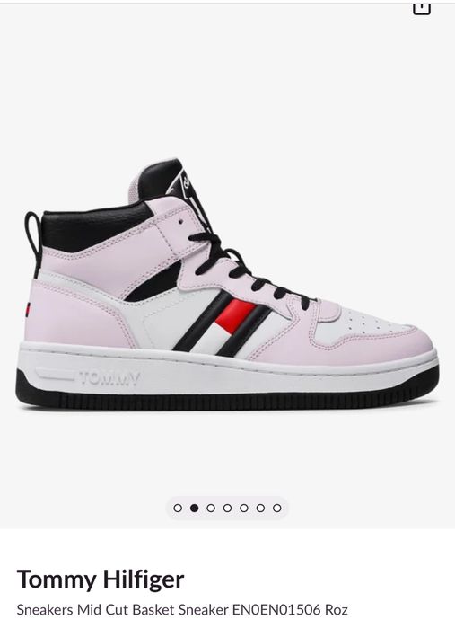 Щкіряні кроссівки Tommy Hilfiger