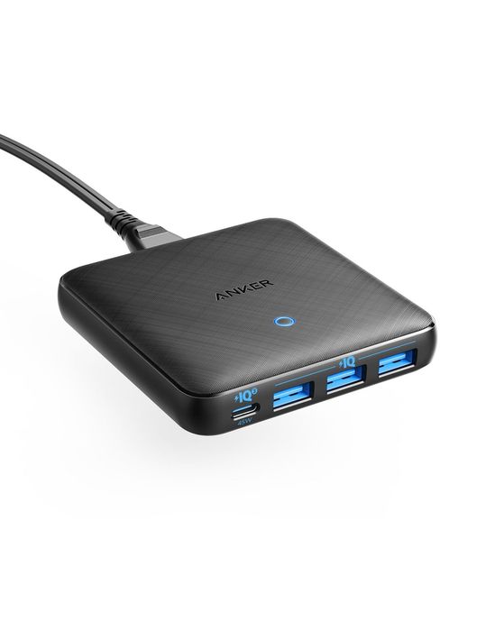 65W Anker 543 PowerPort Atom III Slim зарядка