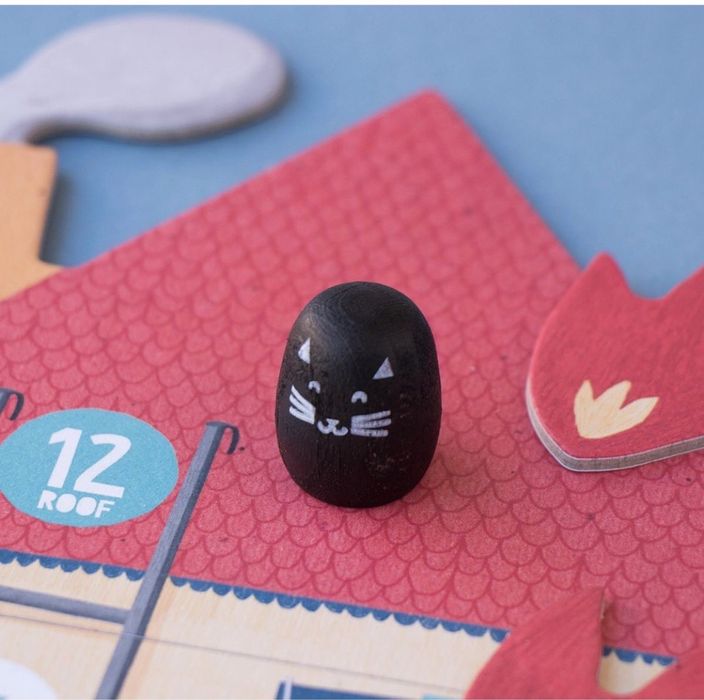 Спаси кота Londji пожарный кооперативная игра djeco janod zoch haba