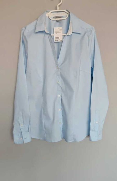 Błękitna damska koszula H&M nowa !