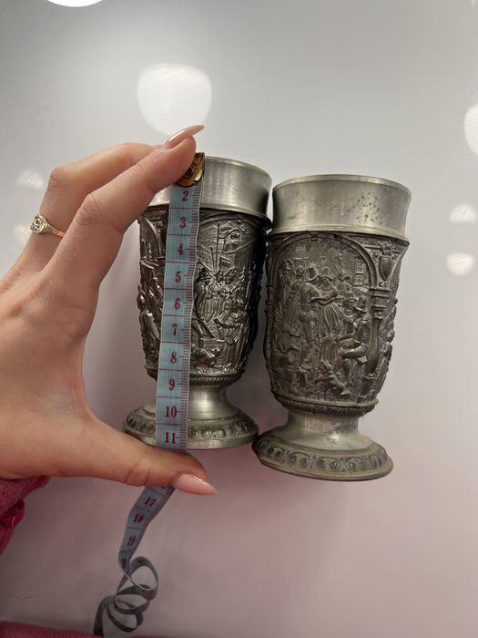 Оловʼяний стакан бокал олово