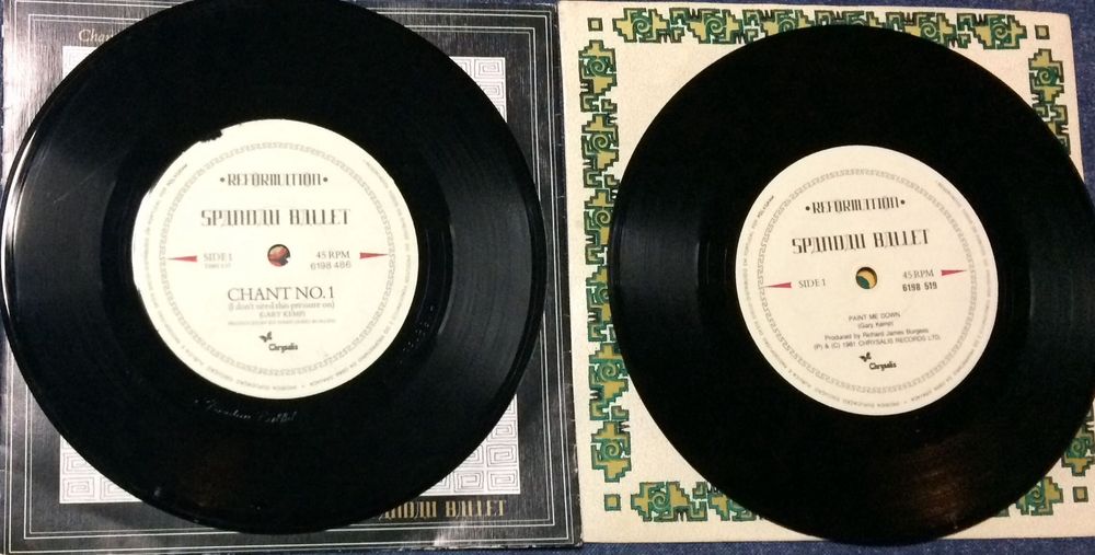 2 vinis 45 RPM Spandau Ballet