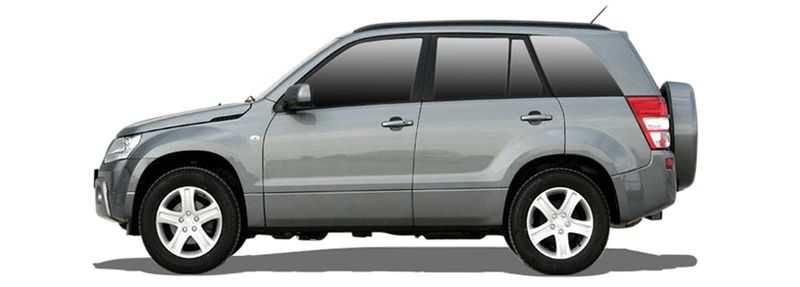 Bagażnik Dachowy SUZUKI Grand Vitara SUV 2005 do 2015 bazowy relingi