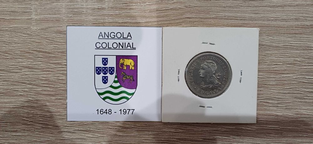 Angola - 4 Macutas - 1928