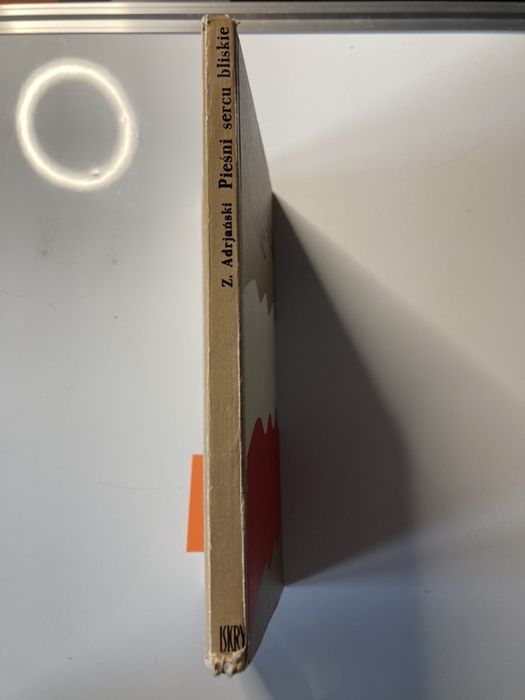 Książka „Pieśni bliskie sercu” Zbigniew Adrjański