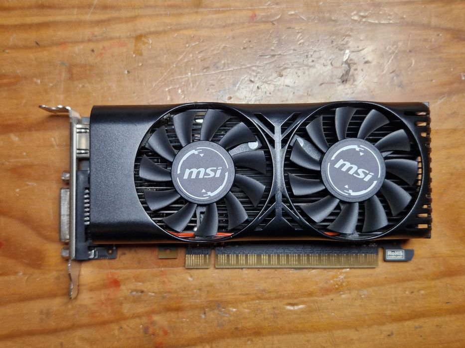 Placa gráfica MSI 750 TI 2GD5T LP - low profile - GDDR5