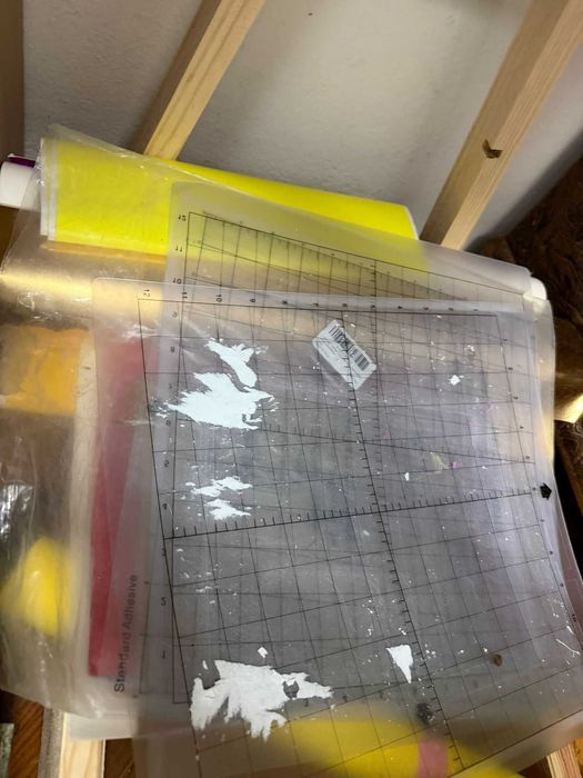 Plotter Silhouette Cameo 4 (Muito material e 4 lâminas)